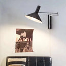 Axyaa Stretchable LED Wall Sconces - Nordic Modern Long Arm Design for Bedroom and Study Room
