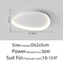 Axyaa Nordic Minimalist LED Ceiling Light for Modern Living Room, Bedroom, and Study.