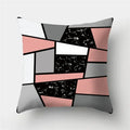 Axyaa Geometry Cushion Cover Polyester Pillowcase 45x45cm Home Decor Sofa Pillow Cover