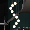 Luxury Nordic Villa Chandelier - Axyaa Living Room Hanging Lights