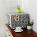 Axya Cotton Linen Microwave Cover - Dustproof Electric Baking Oven Cover