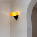 Nordic Glass Mirror Wall Lamp by Axyaa - Vintage Bauhaus Design Night Light
