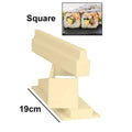 Axyaa Sushi Making Kit Mold Set - DIY Round Square Heart-shaped Tools
