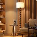 Axyaa Silent Wind Floor Lamp: French Medieval Style for Living Room & Bedroom