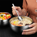 Axyaa Stainless Steel Snack Bowl Set for Home Kitchen Dining