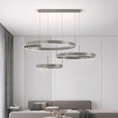 Axyaa Modern LED Chandelier for Simple Living Room Lighting