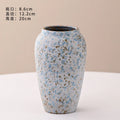 Axyaa Ceramic Vase: Stylish Hydroponic Decor for Home and Hotel Displays