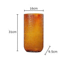 Axyaa Modern Glass Vase Hydroponic Flower Pot for Home Decor