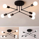 Axyaa Nordic Modern Minimalist LED Ceiling Lamp, Artistic Living Room Dining Room Study Lamp