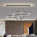 Axyaa Modern Pendant Chandelier LED Ceiling Light for Dining Room
