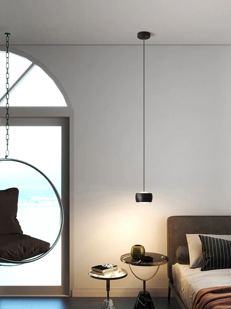 Nordic Attic LED Chandelier by Axyaa - Modern Living Room & Kitchen Lighting