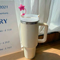 Axyaa Kawaii Star Silicone Straw Toppers for 30&40oz Stanley Cups