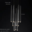 Axyaa Minimal Pendant Lights for Modern Spaces: Restaurants, Villas, Duplexes, LED Fixtures, Home Decor