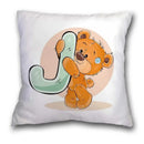 Axyaa Cartoon Bear Pillowcase - Decorative Cushion Cover for Sofa or Children's Room