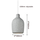 Axyaa Retro Dark Red Hanging Lamp for Bedroom and Coffee Shop
