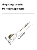Axyaa Stainless Children's Long Handle Spoon Kitchen Tableware