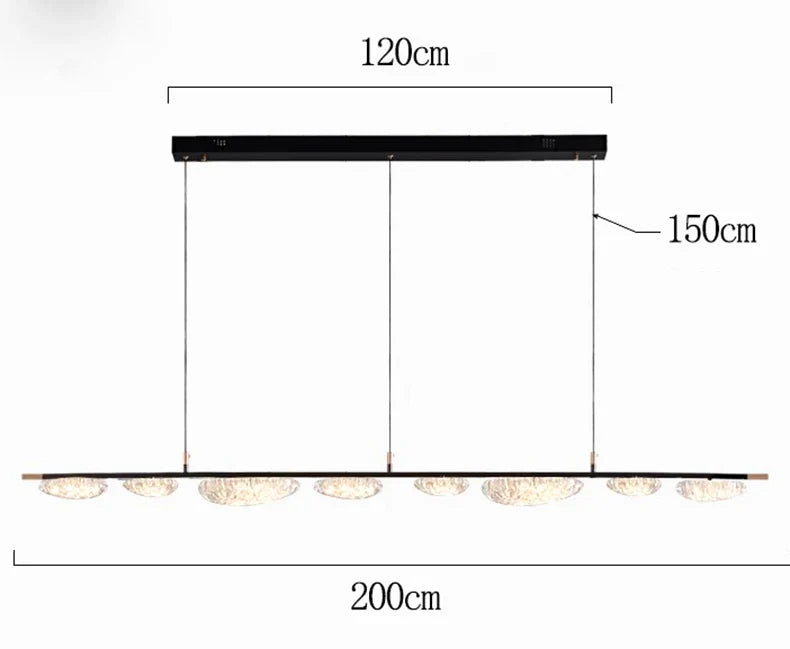 Nordic Dining Room Pendant Lamp by Axyaa - Indoor Lighting Chandelier for Living Room