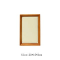 Axyaa Solid Wood Microfiber Velvet Jewelry Display Tray with Inner Oblique Design