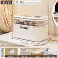 Axyaa Cosmetics and Jewelry Organizer Box - Spacious and Portable Makeup Storage