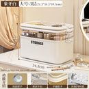 Axyaa Cosmetics and Jewelry Organizer Box - Spacious and Portable Makeup Storage