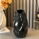 Axyaa Ins-Style Ceramic Vase Ornaments for Living Room & Dining Table Decor