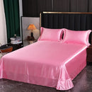 Axyaa Silk Summer Quilt & Printed Tencel Sheet Set - High-End Sleep Essentials