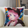 Axyaa Hypnosis Mic Pillowcase Cover 45x45cm Zipper Square Home Decoration.