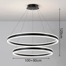 Axyaa Modern Stair Chandelier Pendant Lights - LED Ceiling Lamp for Living Room