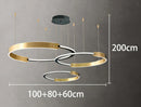 Axyaa Pendant Lights Chandelier Ceiling Lamp LED Modern Indoor Decorative Lighting