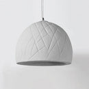 Axyaa Nordic Art LED Droplight for Dining Room - Handmade Japanese Wabi Sabi Pendant Lamp