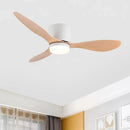Axyaa Modern Ceiling Fan Light & Remote Control 45-52 Inch Chandelier in Living Room
