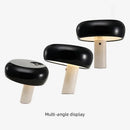Axyaa Mushroom Style Glass Body Table Lamp Luxury Design for Bedroom and Living Room