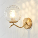 Axyaa LED Glass Wall Lamp for Bedroom Living Room Lighting