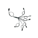 Axyaa EL Splitter: EL Wire Glow Supplies, 1 to 10 Ways, DIY Accessories