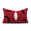 Axyaa Ivory Loop Tufted Cushion Cover 45x45 Nordic Plush Pillows for Home Decor