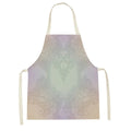 Axyaa Red Flower Kitchen Apron for Adults and Kids