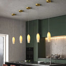 Axyaa Tulip Staircase Chandelier: Luxury Multi-heads LED Hanging Lamp for Exquisite Spaces