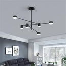 Axyaa Adjustable LED Ceiling Chandelier for Modern Living Room, Bedroom, Dining Room, Office