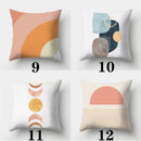Axyaa Abstract Art Pillowcase: Parent-child Gift, Home Decor Square Cushion Cover