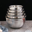 Axyaa Stainless Steel Mixing Bowls with Cover for Kitchen Storage and Mixing