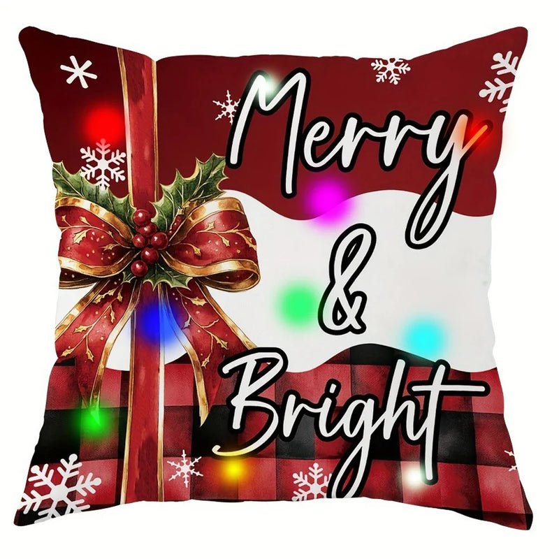 Axyaa LED Luminous Pillowcase - Christmas Party Home Decoration