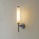 Spanish Marble LED Wall Lamp by Axyaa in Black Gold Copper Finish, Elegant Sconce for Various Rooms