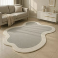 Axyaa Nordic Plush Carpet: Soft & Fluffy Living Room Rug for Modern Home Décor