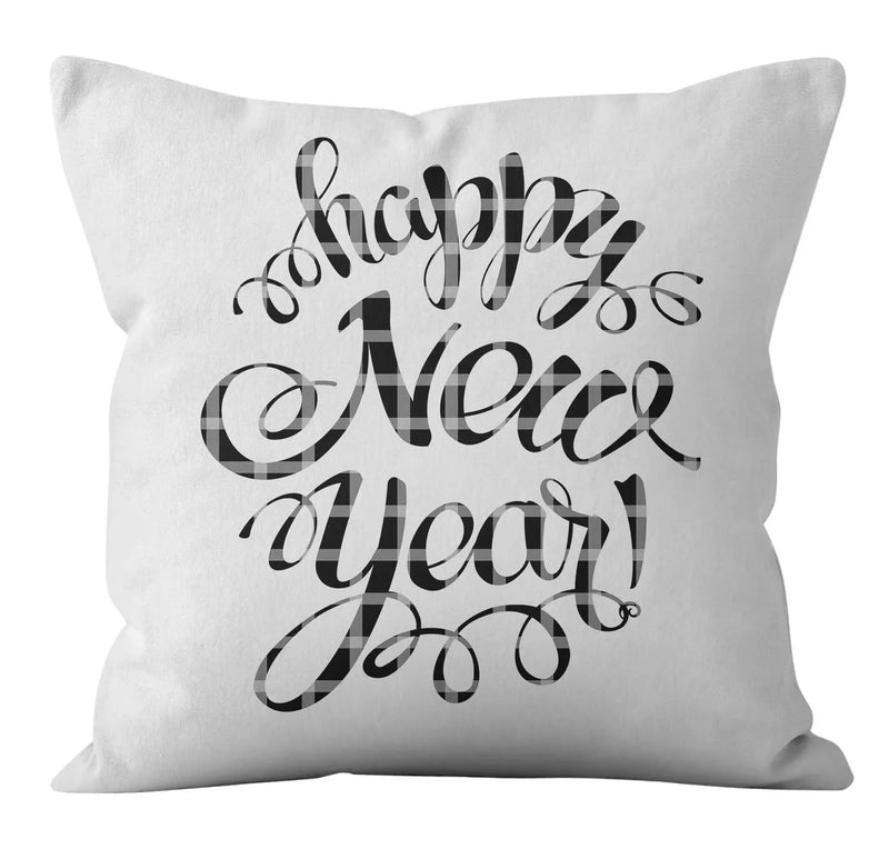 Axyaa Christmas Plaid Pillowcase for Home Sofa Decoration