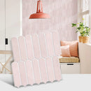 Axyaa 3D PVC Fish Scale Wall Panels - Peel and Stick Kitchen Backsplash Tiles