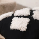 Boho Velvet Embroidery Cushion Cover by Axyaa