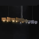 Axyaa Geometric Stainless Steel Luxury Pendant Light