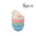 Axyaa Reusable PP Material Bowl for Home Kitchen, Dorm, Camping, RV, Hotel, Restaurant