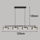 Axyaa Crystal Chandelier Pendant Light for Living Room and Bedroom