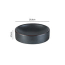 Axyaa Ceramic Cylindrical Dessert Sushi Plate Set for Molecular Cuisine Tableware
